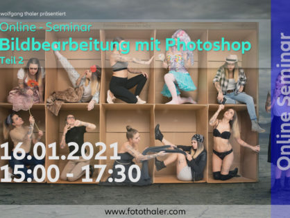 ONLINE Seminar - Photoshop Teil 2
